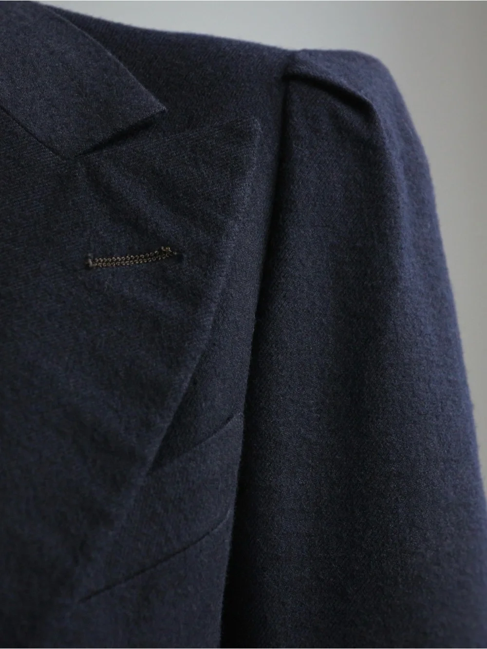 1930's Indigo Wool Tailored Blazer Jacket - Picture 8 of 8